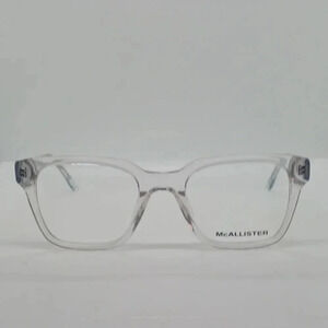 NWT WOMEN'S MCALLISTER EYEGLASS FRAMES MC4503 CRYSTAL CLEAR